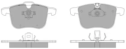 Комплект тормозных колодок, дисковый тормоз FREMAX купить