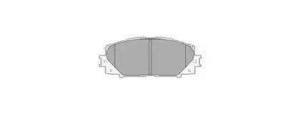 Комплект тормозных колодок, дисковый тормоз FREMAX купить