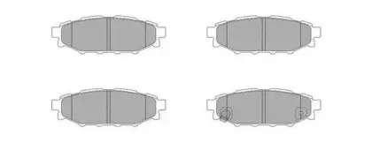 Комплект тормозных колодок, дисковый тормоз FREMAX купить