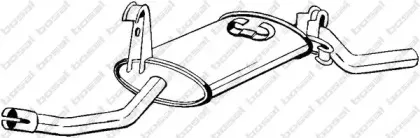 Глушитель выхлопных газов конечный BOSAL купить