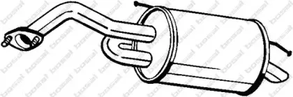 Глушитель выхлопных газов конечный BOSAL купить