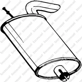 Глушитель выхлопных газов конечный BOSAL купить