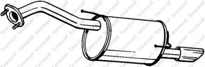 Глушитель выхлопных газов конечный BOSAL купить