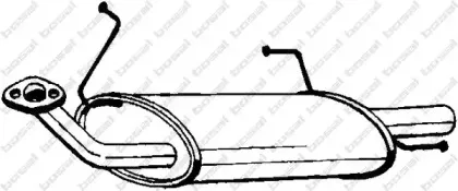 Глушитель выхлопных газов конечный BOSAL купить
