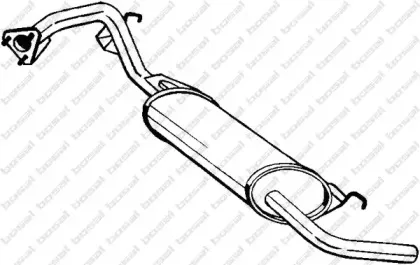 Глушитель выхлопных газов конечный BOSAL купить
