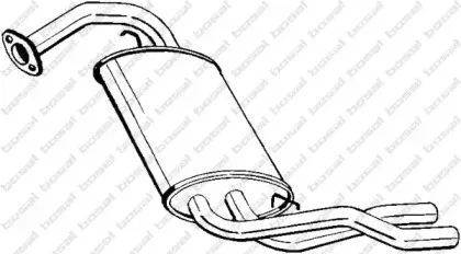 Глушитель выхлопных газов конечный BOSAL купить