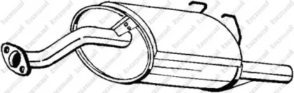 Глушитель выхлопных газов конечный BOSAL купить