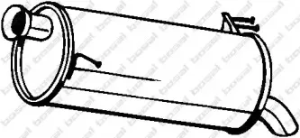 Глушитель выхлопных газов конечный BOSAL купить