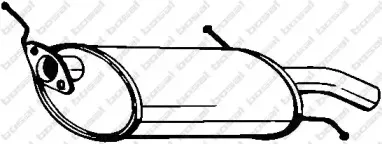 Глушитель выхлопных газов конечный BOSAL купить