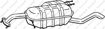 Глушитель выхлопных газов конечный BOSAL купить