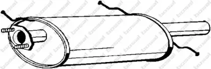 Глушитель выхлопных газов конечный BOSAL купить