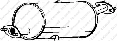 Средний глушитель выхлопных газов BOSAL купить