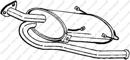 Глушитель выхлопных газов конечный BOSAL купить