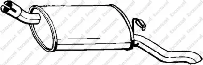 Глушитель выхлопных газов конечный BOSAL купить