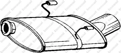 Глушитель выхлопных газов конечный BOSAL купить