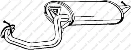 Глушитель выхлопных газов конечный BOSAL купить