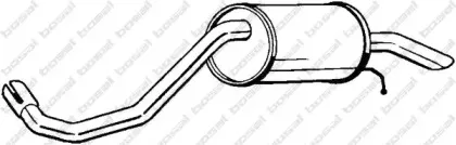 Глушитель выхлопных газов конечный BOSAL купить