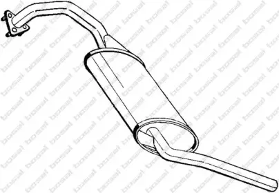 Глушитель выхлопных газов конечный BOSAL купить