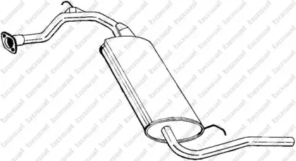 Глушитель выхлопных газов конечный BOSAL купить