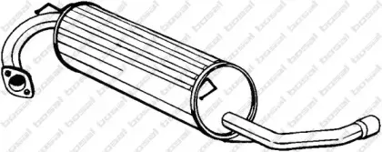 Глушитель выхлопных газов конечный BOSAL купить