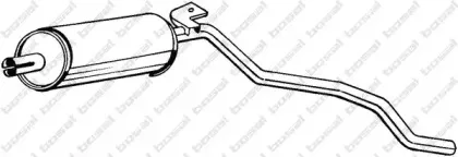 Глушитель выхлопных газов конечный BOSAL купить