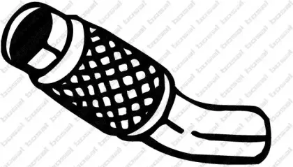 Гофрированная труба, выхлопная система BOSAL купить