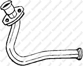Труба выхлопного газа BOSAL купить