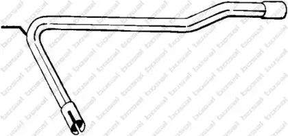 Труба выхлопного газа BOSAL купить