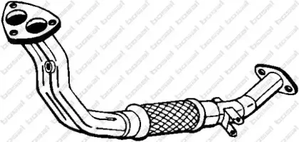 Труба выхлопного газа BOSAL купить