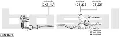 Система выпуска ОГ BOSAL купить