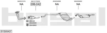 Система выпуска ОГ BOSAL купить