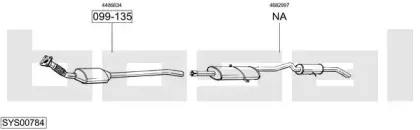 Система выпуска ОГ BOSAL купить