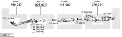 Система выпуска ОГ BOSAL купить