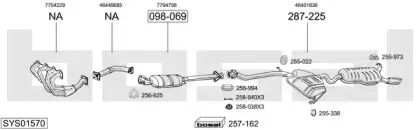 Система выпуска ОГ BOSAL купить