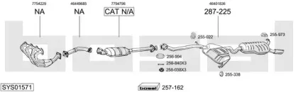 Система выпуска ОГ BOSAL купить