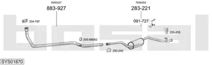Система выпуска ОГ BOSAL купить