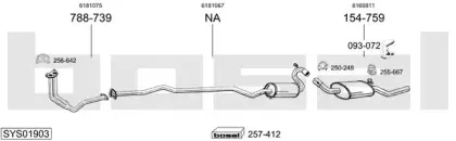 Система выпуска ОГ BOSAL купить