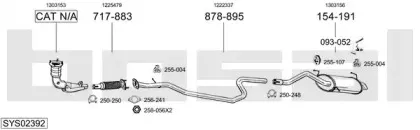 Система выпуска ОГ BOSAL купить