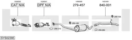 Система выпуска ОГ BOSAL купить