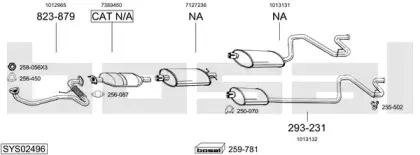 Система выпуска ОГ BOSAL купить
