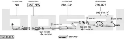 Система выпуска ОГ BOSAL купить