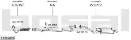 Система выпуска ОГ BOSAL купить
