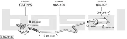 Система выпуска ОГ BOSAL купить