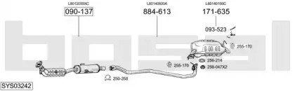 Система выпуска ОГ BOSAL купить