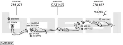 Система выпуска ОГ BOSAL купить