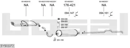 Система выпуска ОГ BOSAL купить