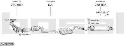 Система выпуска ОГ BOSAL купить
