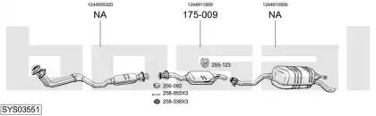 Система выпуска ОГ BOSAL купить