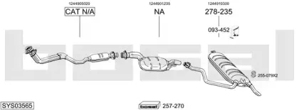 Система выпуска ОГ BOSAL купить