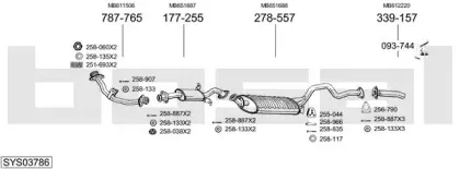 Система выпуска ОГ BOSAL купить